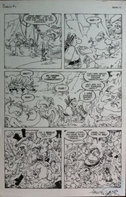 Sergio Aragones | Groo I07 P12 | ComicArtFans Classifieds
