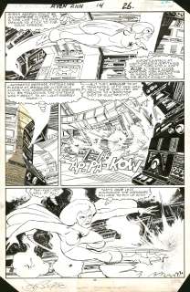John Byrne / Kyle Baker | Avengers Annual #14 Pg26 | La French Collection