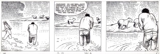 Milo Manara | Manara - Hp E Bergman P.4 S.13 | ComicArtFans Classifieds