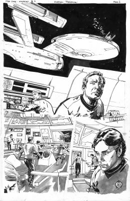 Gabriel Hardman | Star Trek: Waypoint #6 - Page 2 By Gabriel Hardman | ComicArtFans Classifieds