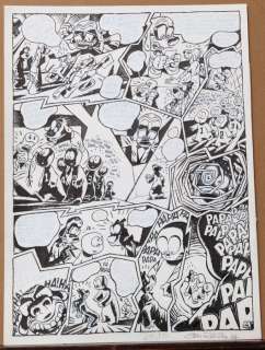 Radis, Ben - Planche originale (p.4) + Mise en couleur - Max et Nina T.3 - Rien que du bonheur (2003) | Catawiki