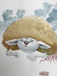 Masbou - Dessin original en couleur - De Cape et de Crocs (2018) | Catawiki