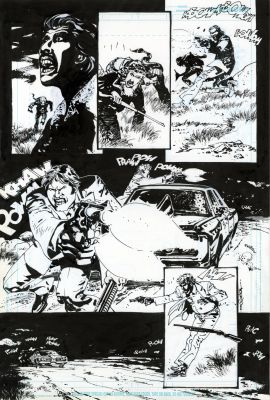 R.M. Guera | R.M. Guera - Scalped #28, Page 12 | ComicArtFans Classifieds