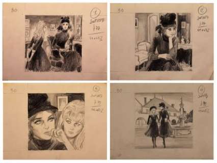 Hugues Ghiglia Dessinateur,... | Hugues Ghiglia dessinateur, illustrateur et peintre... | Arthema Auction