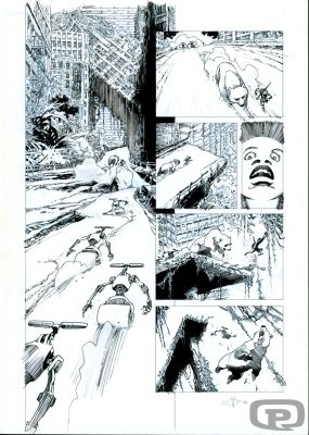 Olivier Vatine | Niourk Volume 2, Page 30 - Original Art by Olivier Vatine | Pulp’s Art