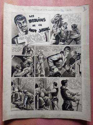 René Bertolo Marco Polo 7 Planche Originale 1 Titre , petit format BD Chott 1949 | eBay Europe