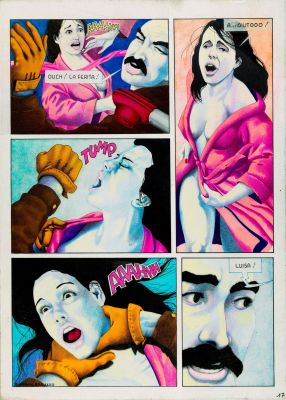 Lot 279 - Buroni Riccardo - "Sciarada rossa", 1984 | Urania Casa d’Aste