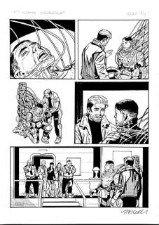 Nathan Never Agenzia Alfa #37 - G. Vercelli - 2x original page - EO - (2016) | Catawiki