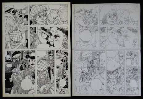 Matena, Dick - Originele pagina (p.4) + Originele schetspagina - Kruimeltje - (1988) | Catawiki