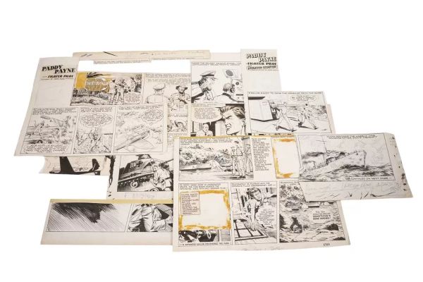 Lot 154 - Original comic artwork by Mark Ross for “The Lion” | misc / divers