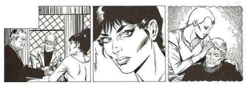 Romero, Enric Badia - Original published strip (#10.178 A) - Modesty Blaise & Willie Garvin - The Zombie - (2001) | Catawiki