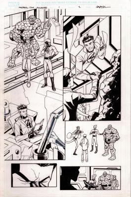 Fantastic Four Unlimited, Issue 1 Page 2 | Comix Art Studio