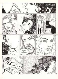 Bernard VRANCKEN (né... - Lot 281 - Le sang noir - L‘ombre du parjure Encre de Chine sur...