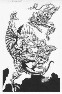 Steven Butler - 1995 ULTRAVERSE PREVIEW ART