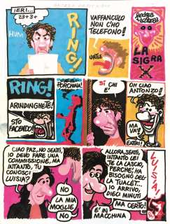 Andrea Pazienza (1956- 1988), Antonzo e Luisia | Cambi Casa d’Aste