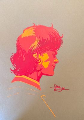 Javi Fernández | Absolute Superman Pin-Up | The Green Room