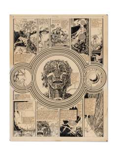 Druillet, Philippe (Né En 1944) | Les Six voyages de Lone Sloane, “Rose”, planche originale n°6. | Christie’s