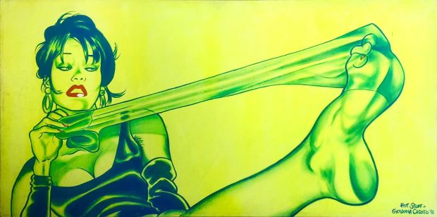 Lot 25 - Casotto Giovanna & Hot Stuff - "Seduzione", 1996 | Urania Casa d’Aste