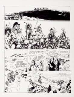 Ribera, Julio (1927-... | Planche originale, encre de chine, pour l’album n°... | Stanley’s Auction