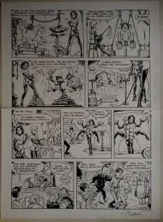 De geverniste vernepelingskes  - Originele pagina (p.2) - Gag ’Andrea Croonenberghs en Joke Devynck’ | Catawiki