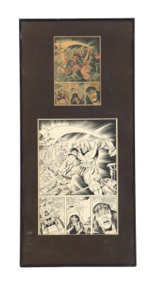 Lot 302 - Marvel Comics Dazzler #37 Story Page Original Art | misc / divers