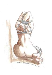 Kinbaku - Bleda, Sergio - Original Drawing - Art original | Catawiki