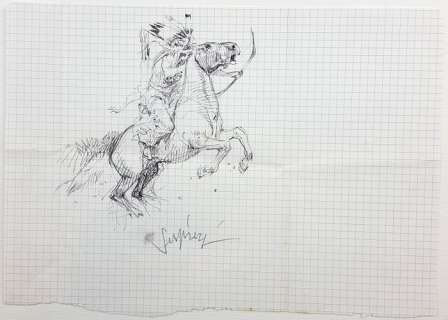 Paolo Eleuteri Serpieri - Sioux - Page volante | Catawiki