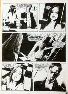 Dylan Dog - Corrado Roi - original page - Page volante | Catawiki