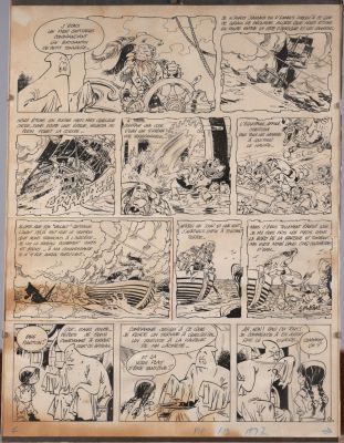 [Planche Originale] Tranchand,... | [PLANCHE ORIGINALE] TRANCHAND, Pierre CORTEGGIANI,... | Nice Enchères