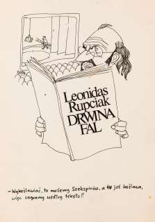 Szymon Kobyliński (1927 - 2002) | Szymon Kobyliński | Szekspir, ilustracja satyryczna | Desa Unicum