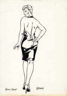 Alex Varenne (1939-2... | Erma Jaguar Encre de Chine sur calque. Signé en bas... | Tessier Sarrou