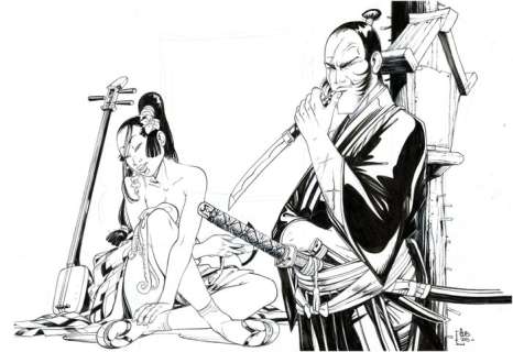 Okko - Illustration originale Ã  l’encre de chine - (2010) | Catawiki