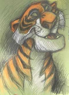 JUNGLE BOOK - Shere Khan - Original Drawing - Joan Vizcarra - Art original | Catawiki
