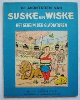 Suske en Wiske Blauwe Reeks: Het Geheim der Gladiatoren | Zwiggelaar Auctions