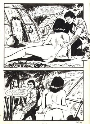 Milo Manara | Jolanda de Almaviva n°36 | 2DGalleries