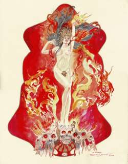 She: A History of Adventure - Ayesha - Original Painting - Art original | Catawiki