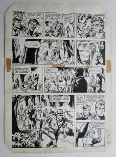 Sirius - Originele pagina - De blauwe Sperwer 7 - De stille planeet - (1954) | Catawiki