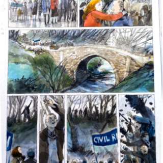 Vincent Bailly | Planche originale 13 « Partition Irlandaise » T3 | Atelier du 9ème art