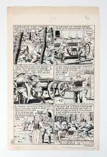 * Le Rallic Etienne Kit... | * LE RALLIC Etienne Kit Carson Planche d’une aventure... | Vermot et Associés