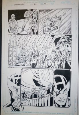 Mark Bagley | Thunderbolts - hawkeye / mark bagley | 2DGalleries