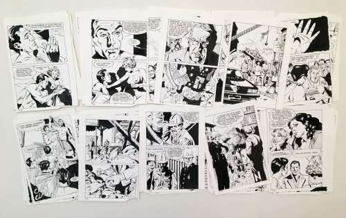 Bande Dessinée Adultes.... | BANDE DESSINÉE ADULTES. FUMETTI. 100 planches à l’encre,... | misc / divers