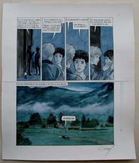 Renaud, Denauw - Originele pagina in kleur (p.40) - Het pad van Jessica 3 - (2011) | Catawiki