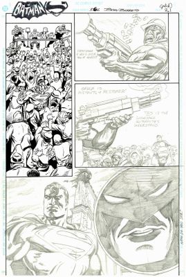 Jon Bogdanove/Eduardo Barreto. BATMAN | FieldArts