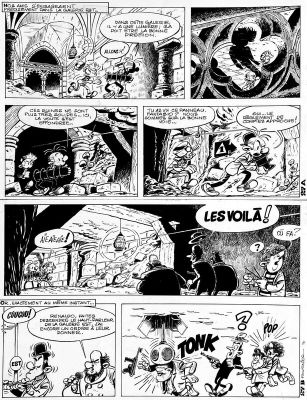 Jean-Claude Fournier | 1971 - Spirou : l’Abbaye Truquée | 2DGalleries