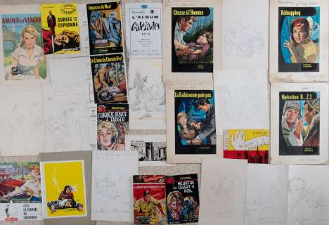 Rémy BORDELET (1931... - Lot 124 - Rémy BORDELET (1931 - 2003). Important ensemble comprenant...