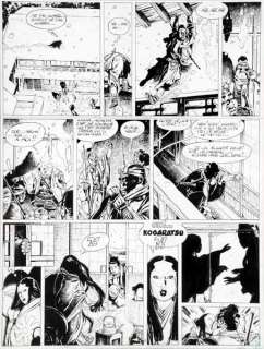 Michetz | Kogaratsu, planche n°21 Ã  l’encre de Chine de l’… | Banque Dessinée