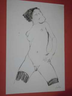 Leone Frollo - original illustr. "Pin Up Artistica" - Page volante | Catawiki