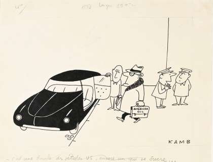 KAMB (Jacques KAMBOUCHNER,... - Lot 401 - KAMB (Jacques KAMBOUCHNER, (1933-2015) "c‘est une huile...