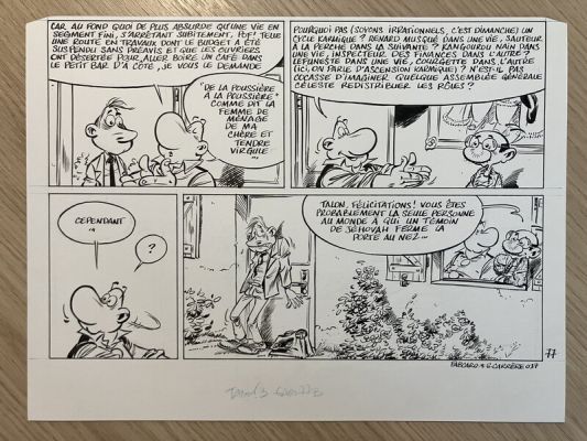 Serge Carrère | Demi-Planche Achille Talon | 2DGalleries