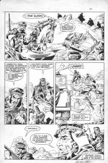 Jackson (Butch) Guice - steve englehart‘s coyote #3 p. 28 - signed